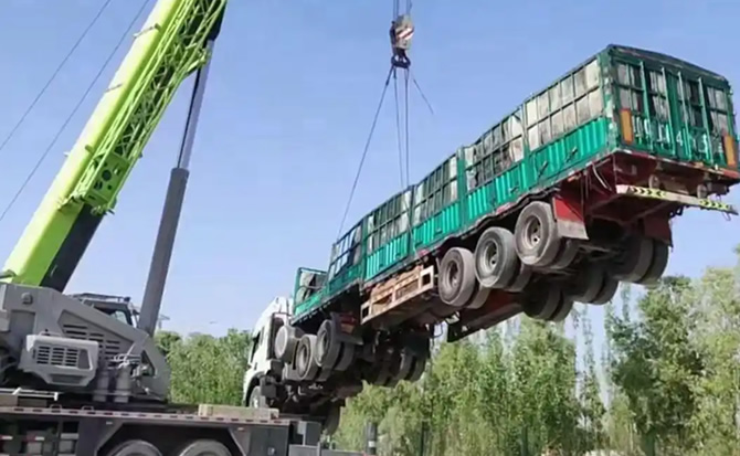 塘厦镇道路脱困救援案例